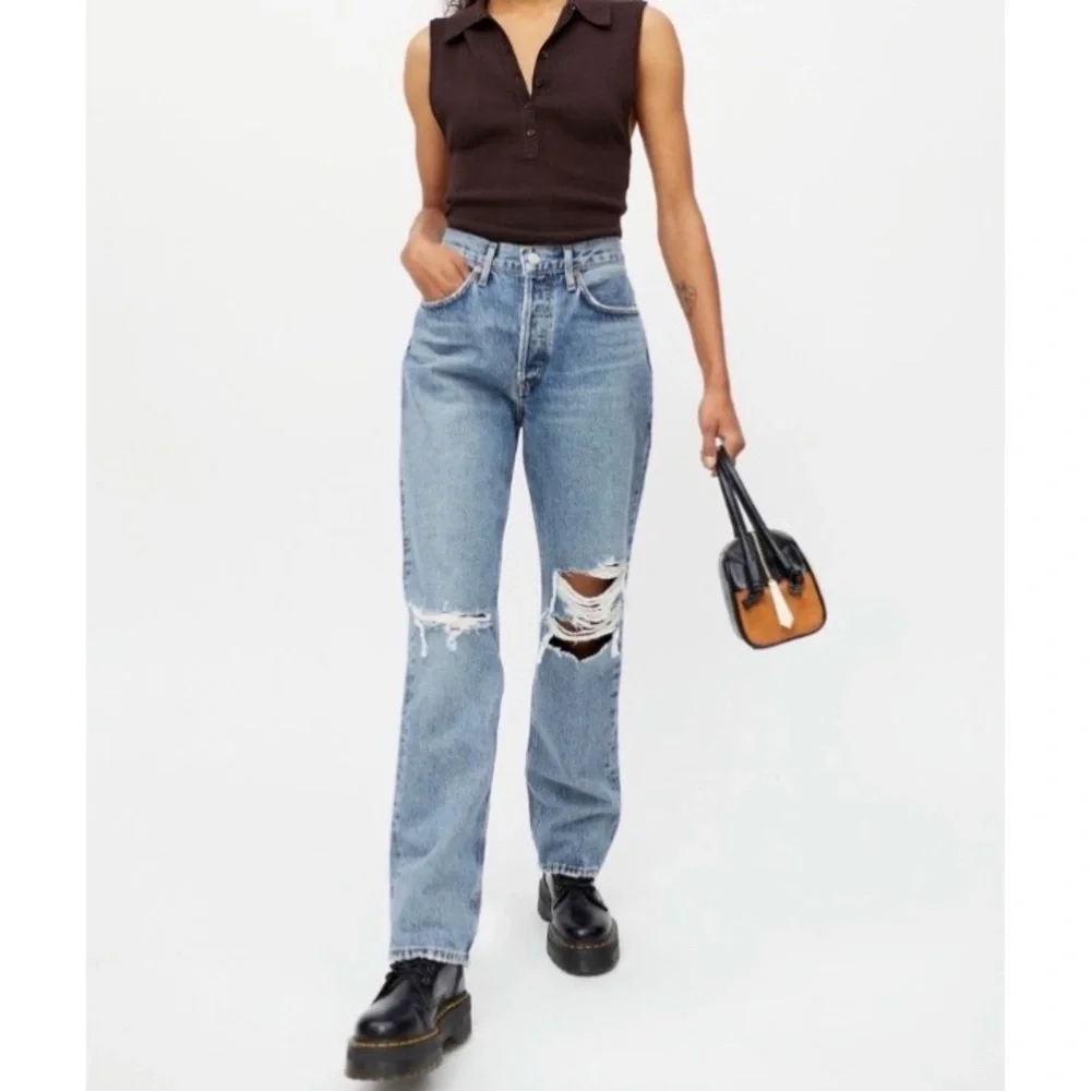 Never worn AGOLDE Lana Vintage Straight Leg Jean - Picture 1 of 9